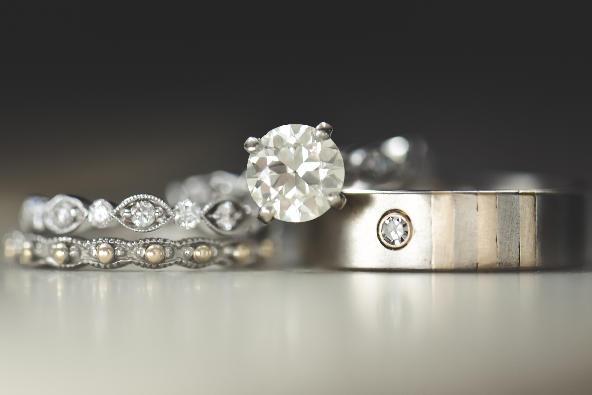 Wedding rings detail